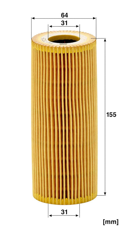 Mann Filter HU 7029 z Filtro de Aceite para Automóviles y Furgonetas