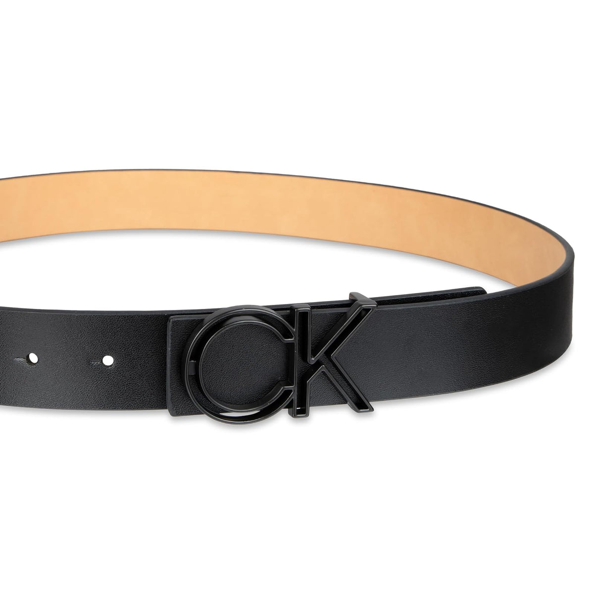 Calvin Klein Casual Belt With Ck Plaque Buckle Cinturn Hombre