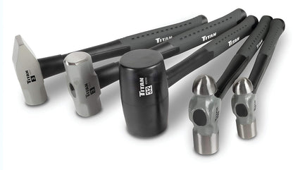 Titan Tools Juego de Martillos 63125, 5 Piezas