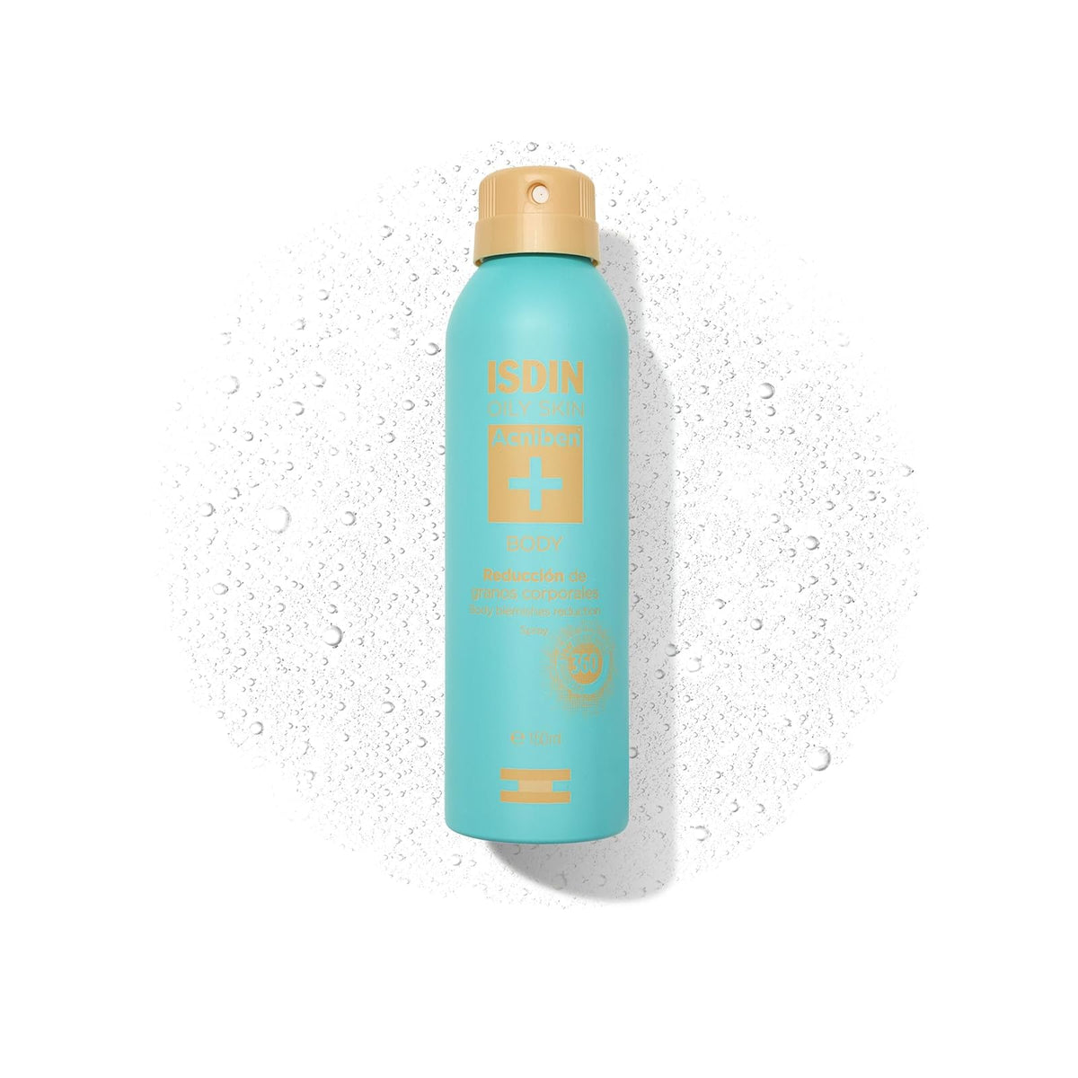 ISDIN ACNIBEN Body Spray Corporal de Secado Rápido - Reducción de Granos Corporales, 150 ml