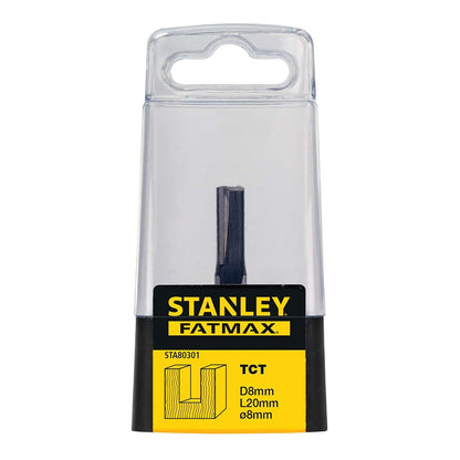 STANLEY Fresa para Router 1/4" Corte Recto, STA80301