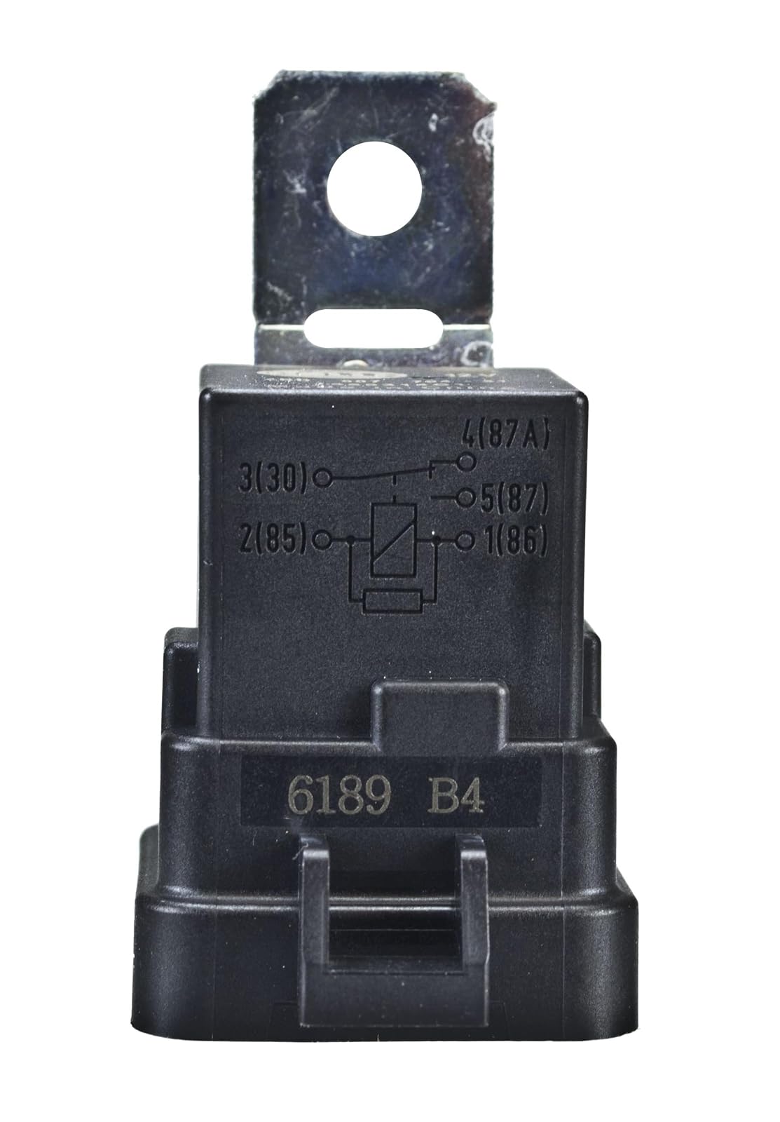 Hella Relé SPDT RES 007794311, 12V 20/40 A con Soporte Resistente a la Intemperie