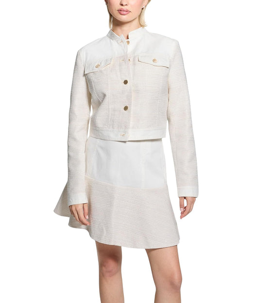 GUESS Thalia Polo Neck SS Dress SWTR Vestido Mujer