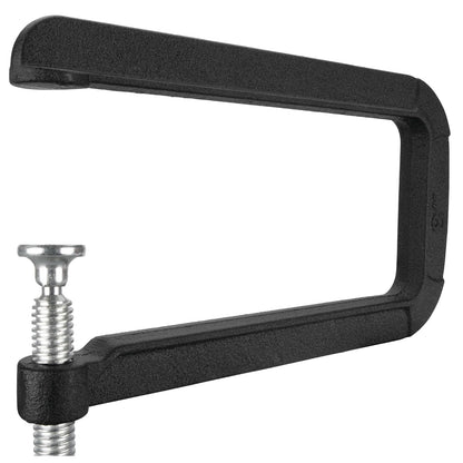 Wilmar W206C"C" Abrazadera de hierro maleable, 3 pulgadas
