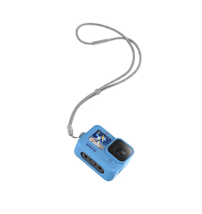 GoPro Funda y Correa 9 Color Azul.