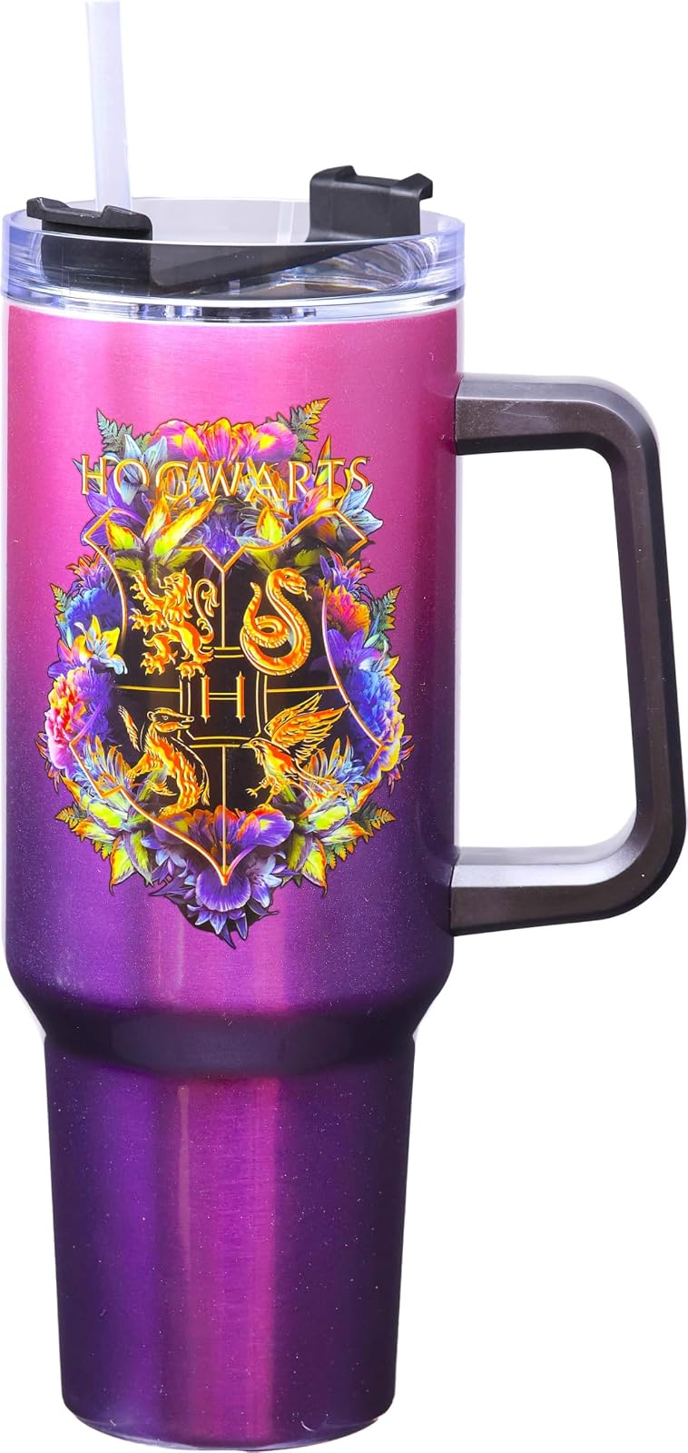 Spoontiques Taza de Viaje Superman Legacy Acero Inoxidable 40 oz - Hogwarts - 40 Ounces (1182.9ml)