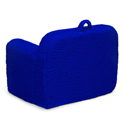 Delta Children Silla Infantil Sherpa Cozee - Color: Azul Royal