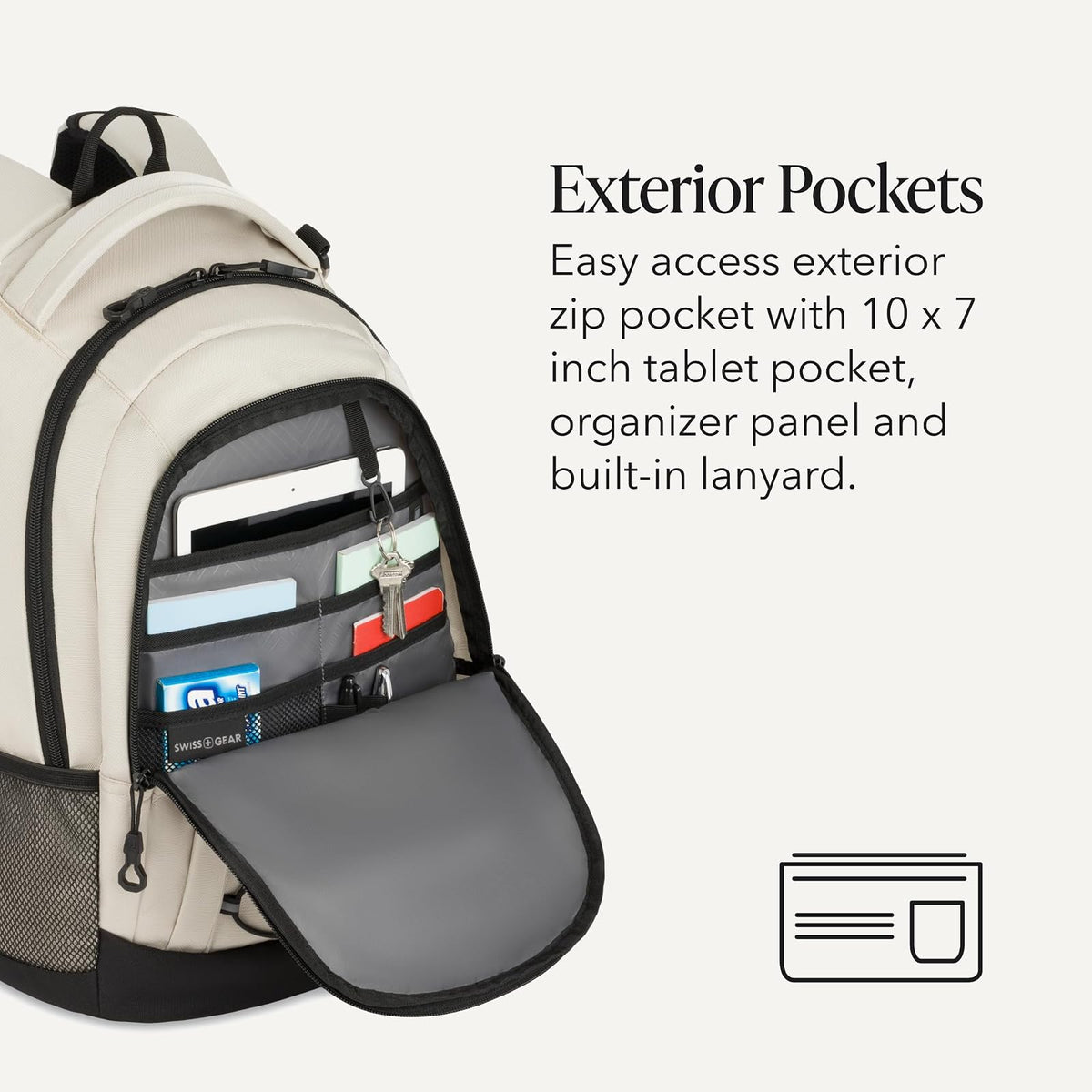 SwissGear 1186 Bungee Backpack Mochila para portátil Unisex adulto