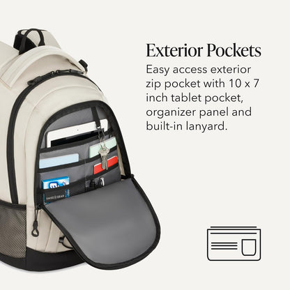 SwissGear 1186 Bungee Backpack Mochila para portátil Unisex adulto