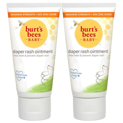 Burt's Bees, Nueva fórmula 2 Pack, Blanco, 3 Ounce (Pack of 2)