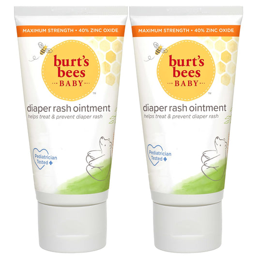 Burt's Bees, Nueva fórmula 2 Pack, Blanco, 3 Ounce (Pack of 2)