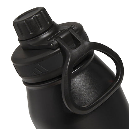 Adidas Botella de Acero Inoxidable 1L Doble Pared Negro/Blanco
