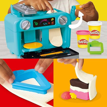 Play-Doh Hasbro Hornito de Pasteles - Kit de Manualidades Infantiles temática de pastelería con Horno de Juguete y 11 latas de Compuesto de Modelado para niños y niñas a Partir de 3 años