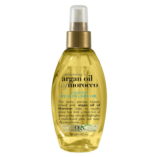 OGX Aceite Capilar Nutritivo de Coco - Argan Healing Dry Oil - 118 ml (Paquete de 1)