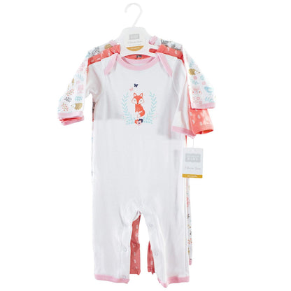 Hudson Baby - Traje de algodón para bebé, paquete de 3