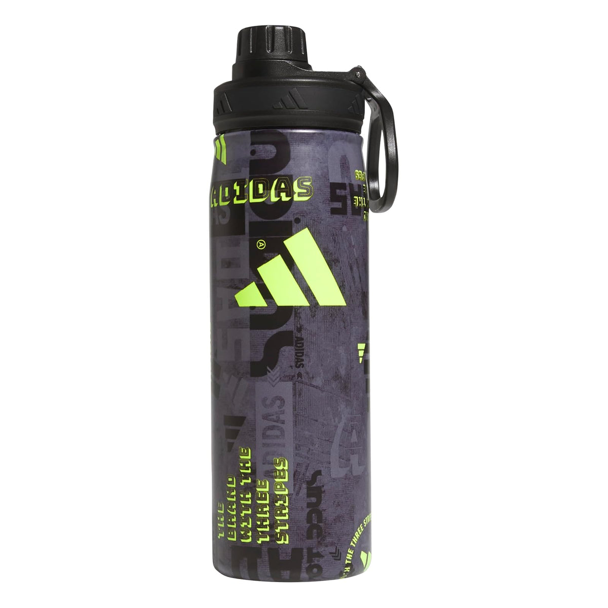 adidas - Botella de agua de metal, 600 ml | Aislamiento de doble pared, tapa resistente a fugas, sin BPA, duradero, entrenamientos y uso diario