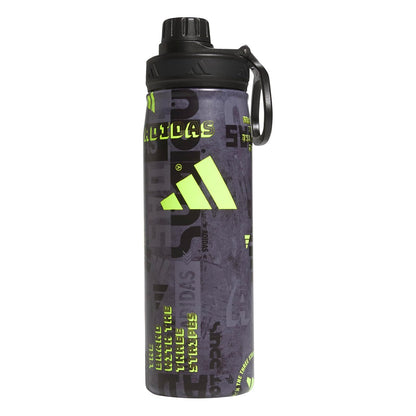 adidas - Botella de agua de metal, 600 ml | Aislamiento de doble pared, tapa resistente a fugas, sin BPA, duradero, entrenamientos y uso diario