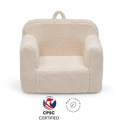 Delta Children Cozee - Silla Sherpa, Color Crema