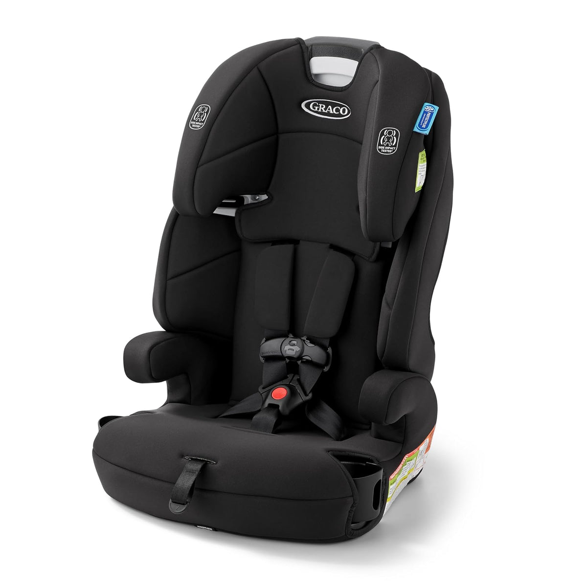 Graco Tranzitions - Asiento elevador de arnés 3 en 1, asiento de automóvil orientado hacia adelante, respaldo alto