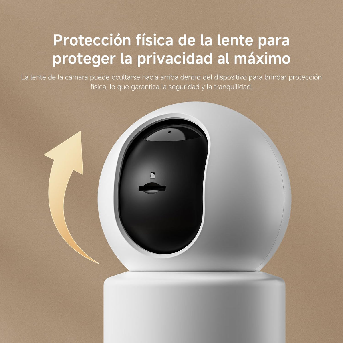 XIAOMI Smart Camera C201, Interior 360°, 1080P HD, Camara vigilancia Bebe | WiFi 6, Cubierta Física de Lente, Visión Nocturna en Color, Audio Bidireccional, Compatible con Alexa y Google