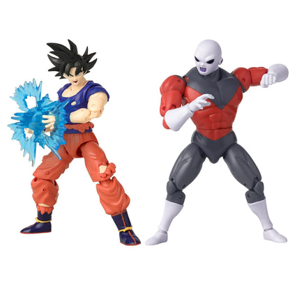 Bandai Dragon Stars Dragon Ball Super Saiyan 2 Gohan vs Cell Battle Pack - Goku Ultra Instinct Sign Vs Jiren