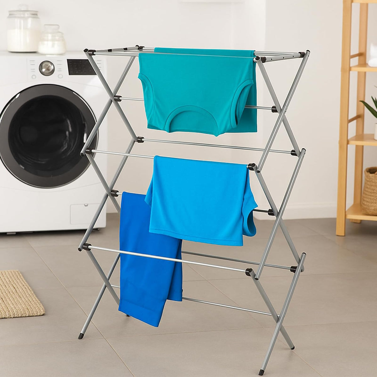 Honey-Can-Do DRY-09065 Tendedero Plegable de Acero