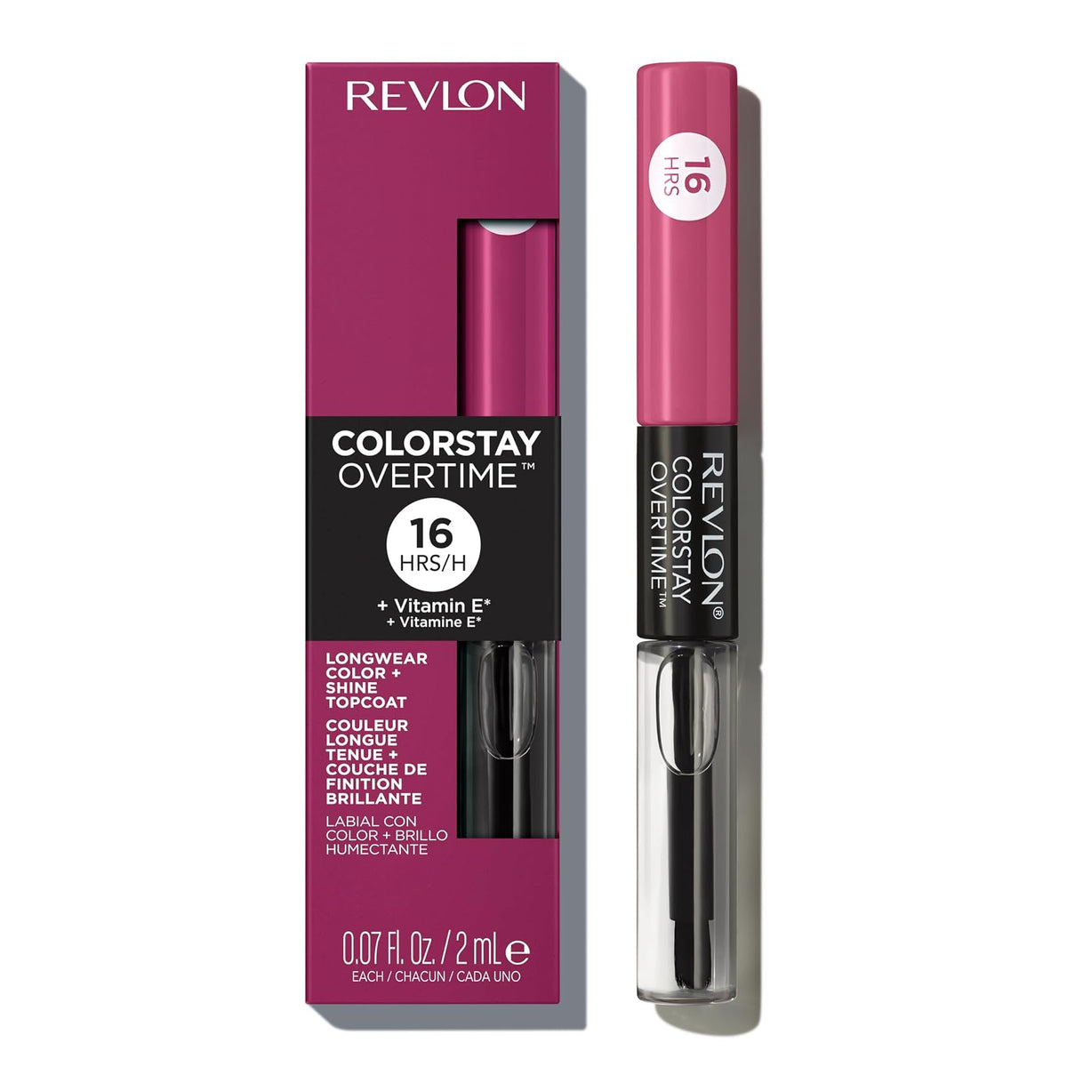 Revlon ColorStay Overtime Lipcolor Labial de Larga Duración - Ciruela perenne