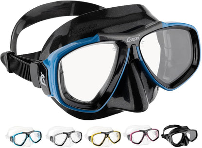 Cressi Primera máscara de Buceo con Lentes inclinadas para Buceo: Focus: Made in Italy
