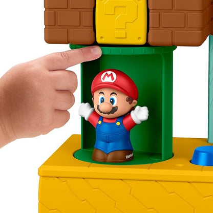 Little People Nintendo Juguete para Bebés Playset Mundo de Mario Bros 1 1/2+