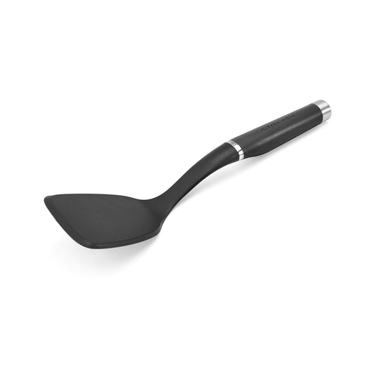 KitchenAid KO015OHOBA Gourmet - espátula corto de nailon, Negro mate