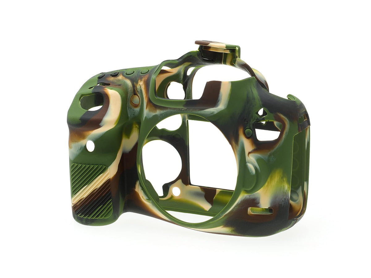 EasyCover Funda Protectora de Silicona para Canon EOS 7D Mark II - Camo