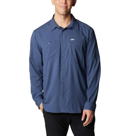Columbia Silver Ridge Utility Lite de Manga Larga Camisa de Senderismo para Hombre