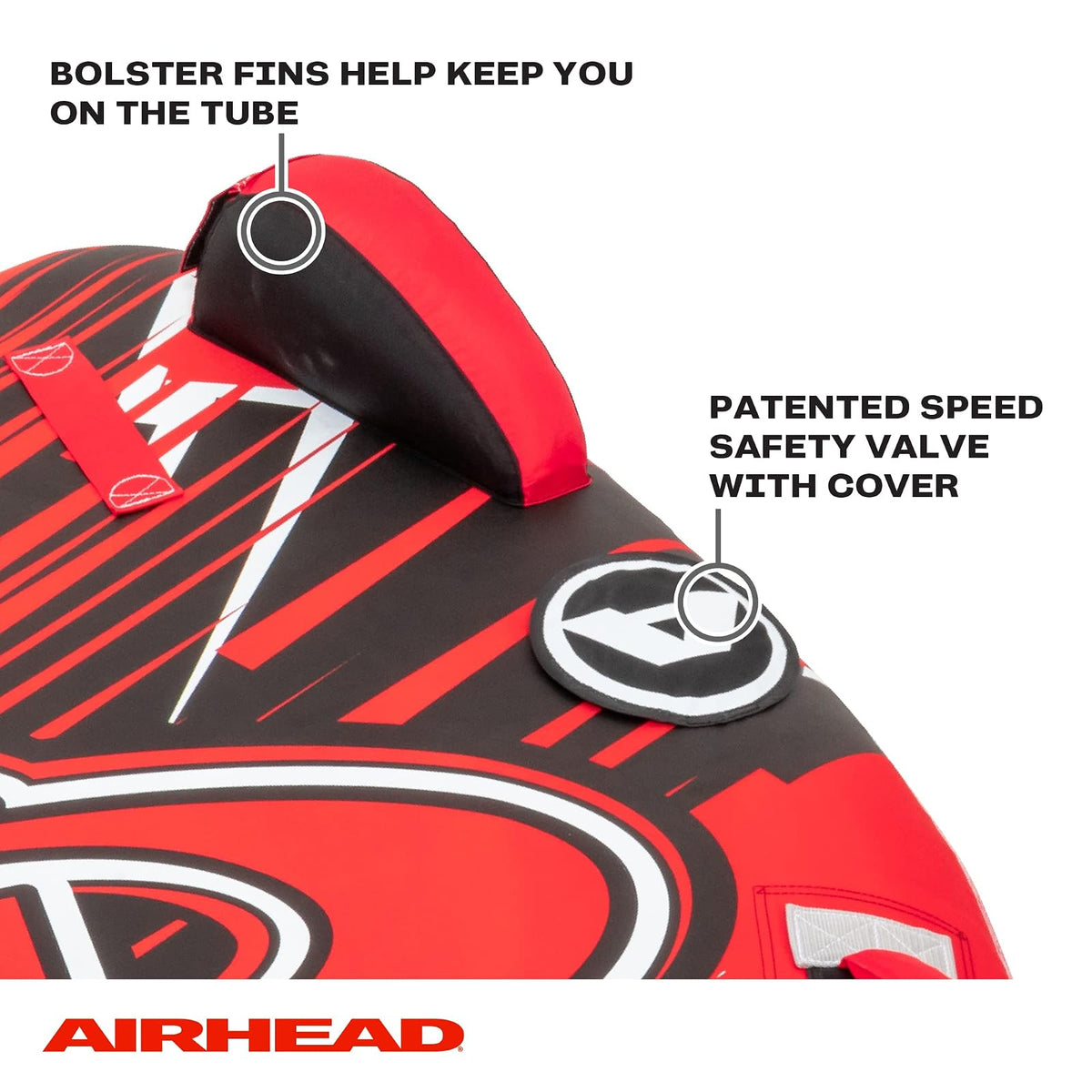 Airhead G-Force Tubo remolcable para navegar con 1-4 Opciones de Ciclista