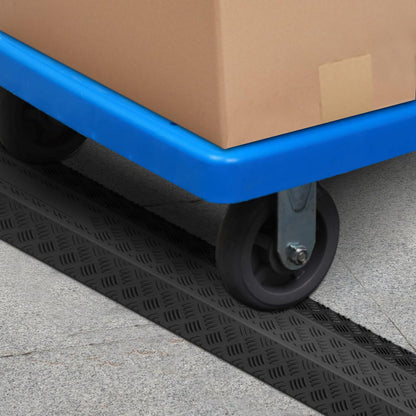 VEVOR Pasacables Suelo Rampa De Cable 2 Piezas 39 en Speed Bumps 2000 lbs Cable Protector Rampa Drop Over Cable Cover