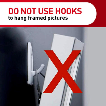 Command Medium Utility Hooks, 9-Hooks, 12-Strips (GP001-9NA) - Easy to Open Packaging