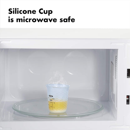 OXO 11161200 Mini Vaso Medidor Silicón Flexible, 150 ml