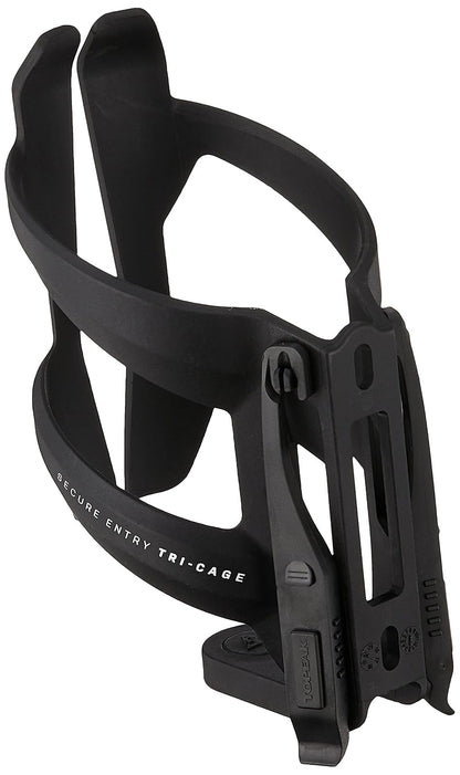 Topeak Tri-Cage para Bicicleta con palancas de neumáticos integradas, Color Negro, 5.8 x 9 x 3.2 Pulgadas / 5.8 x 3.5 x 3.2 Pulgadas