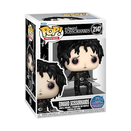 Funko Pop! Movies: Edward Scissorhands - Edward - (Sitting) | Collectable Vinyl Figure, Gift Idea, Official Merchandise, Toys for Kids & Adults, Movies Fans, Model Figure for Collectors