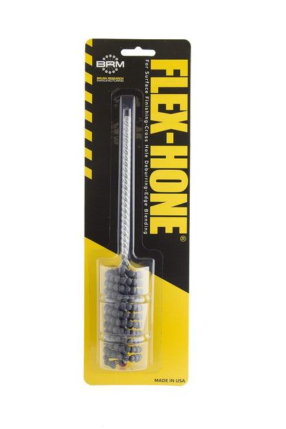 Brush Research FLEX-HONE Cylinder Hone, BC Series, Silicon Carbide Abrasive, 7/8" (22 mm) Diameter, 240 Grit Size - 2.54 cm - 0.31 cm - Grano 180