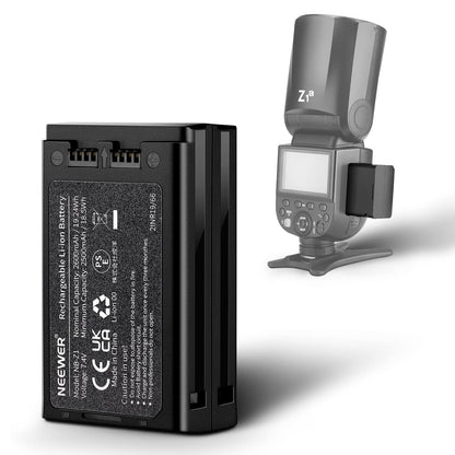 NEEWER 7.4V/2600mAh Batería Li-Ion de Repuesto para Flash Speedlite, Batería de Litio Compatible TTL Z1-C/S/N, Z2-C/S/N Z760-C/S/N Flash Speedlite, NB-Z1