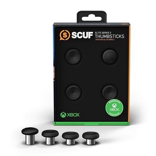 SCUF Elite Series 2 Joysticks para Xbox Elite Series 2 - Paquete de 4 - Negro