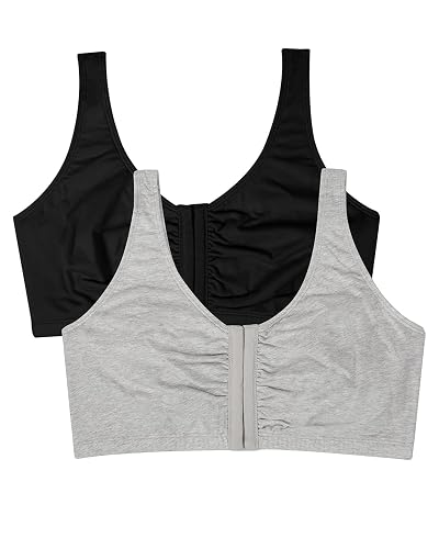 Fruit of The Loom Front Close Builtup Brasier Deportivo Sujetador Deportivo para Mujer