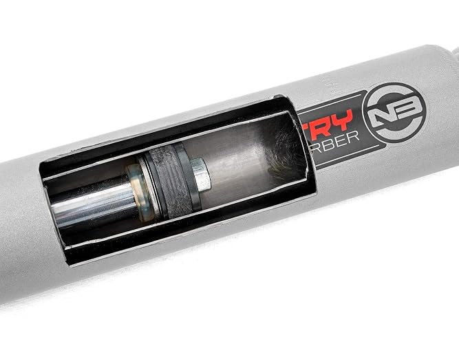 Rough Country N3 Performance Amortiguador Compatible con Jeep Wrangler JK Premium 2007 – 2018, N3 Trasero, 0-3"