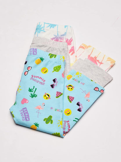 The Children's Place,Girls,Varios Leggings Capri para Uso Diario