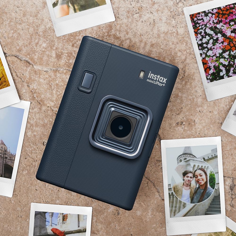 Fujifilm Paq. instax Mini LiPlay+ Azul + Accesorios