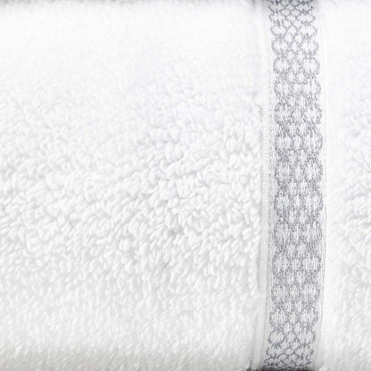 Vera Wang Trellis - Juego de Toallas (54 x 28 cm), Color Gris