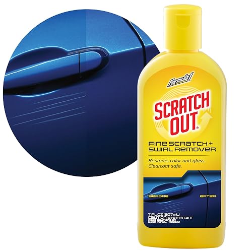 Formula 1 Scratch Out 207 ml - Elimina rayones - Brillo - Fácil uso - Suavidad - Hecho en USA