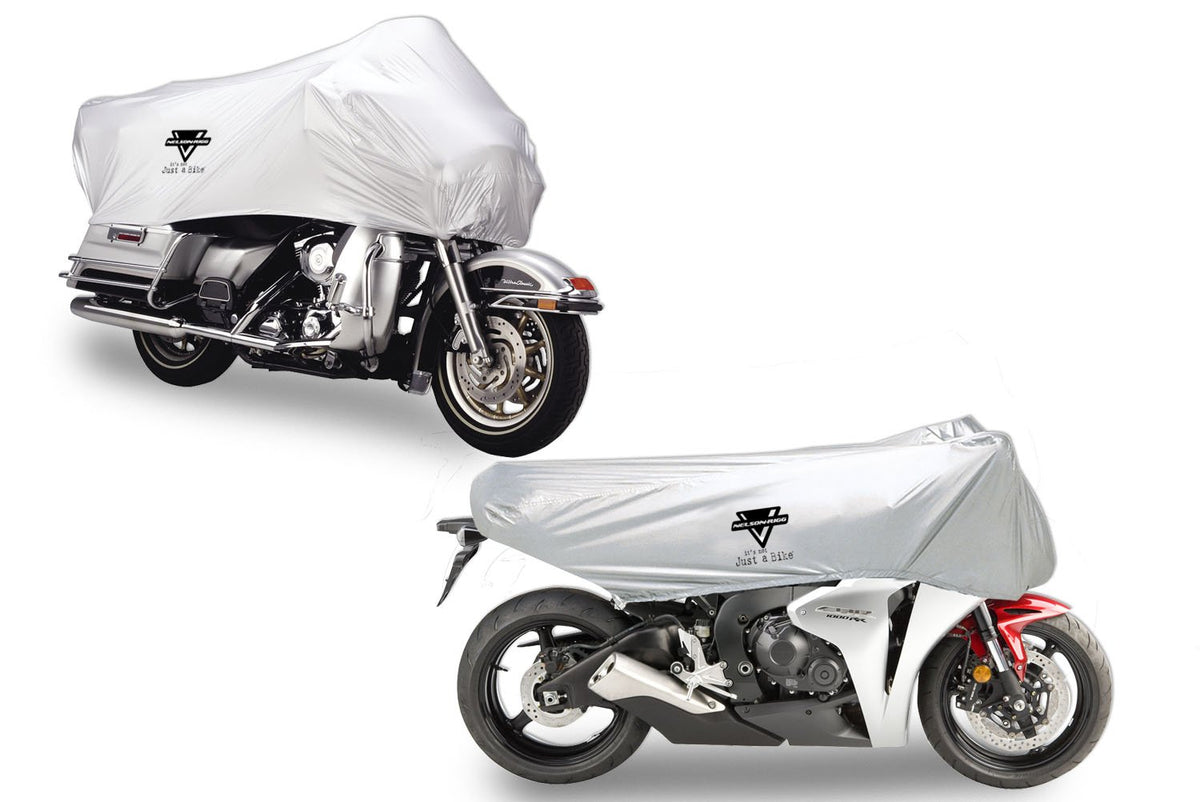 Nelson-Rigg UV-2000-03-LG - Funda para motocicleta, para todo tipo de clima, 100% impermeable, costuras selladas, UV, saco de material última intervensión, grande se adapta a la mayoría de motocicletas Sport Touring y Cruiser