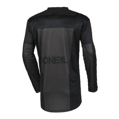 O'Neal Element Racewear Playera Juvenil Negro/Rojo/Gris