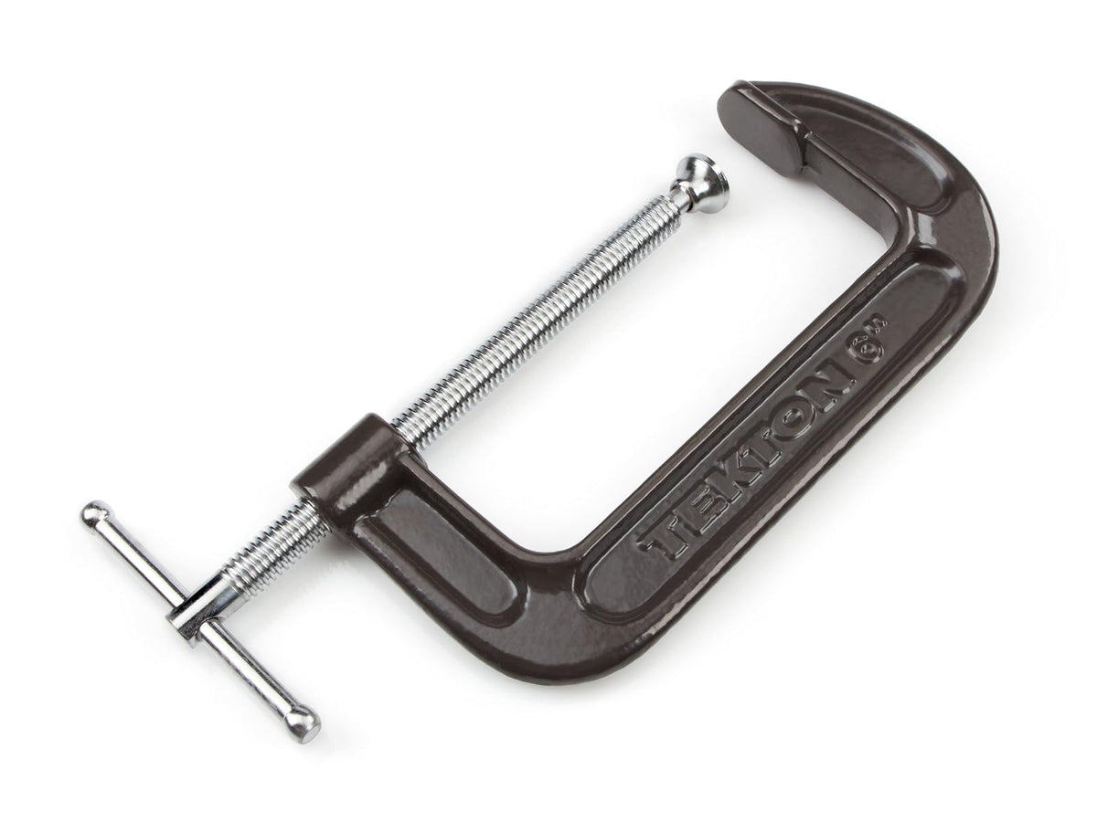 TEKTON 4027 Prensa en C para Trabajo Pesado, 6 pulgadas - 6 pulgadas (15 cm)